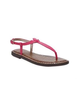 Sam Edelman Little Girl's & Girl's Gillie Mini Faux Leather T-Strap Sandals For Kids