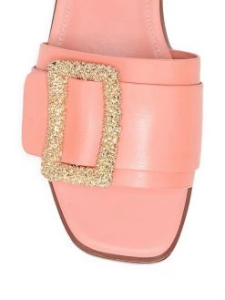 Sam Edelman Inez 3 Leather Slides -JOANNA BUCHANAN Sales unnamed file 905