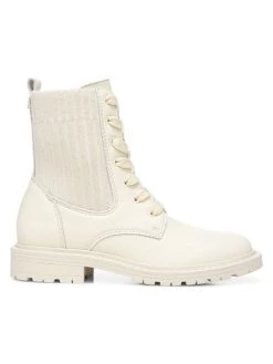 Sam Edelman Little Girl's & Girl's Lydell Combat Boots For Kids White -JOANNA BUCHANAN Sales unnamed file 932